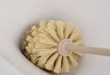 Wooden Household Handle Toilet Brush Cleaning Tools Bathroom Cleaning Brush Kitchen Floor Cleaner Brushes